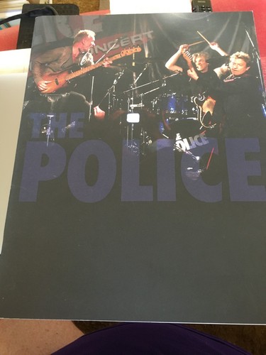 Police concert tour - tour, programme
