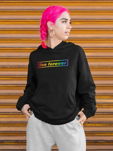 Oasis hoodie live forever - hoodie,