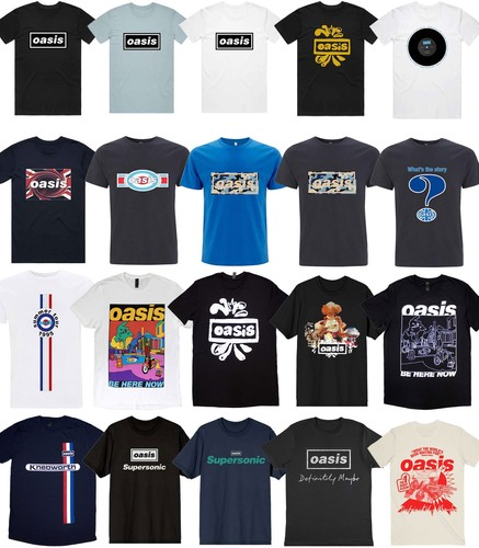 Official oasis shirt reunion - official,