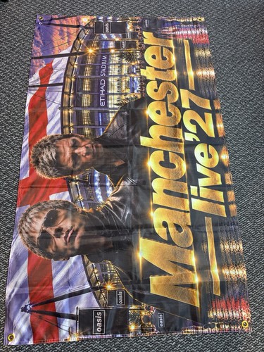 Oasis flag reunion - oasis,