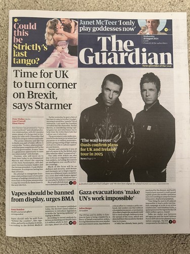 The guardian 28th august 2024 - the,