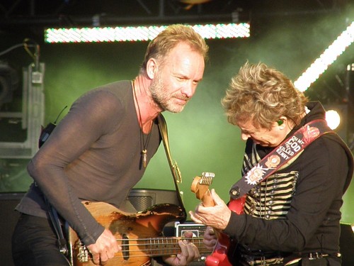 The police sting in concert - police,