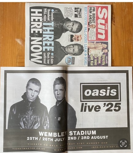 Oasis reunion exclusive - oasis, the