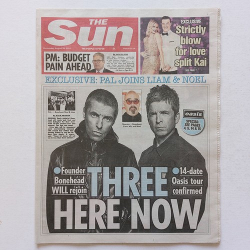 Oasis reunion tour the sun - reunion,
